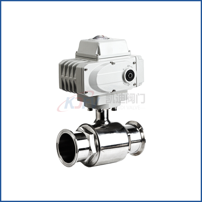 電動衛(wèi)生級快裝球閥